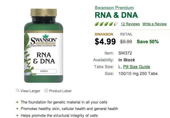 Swanson RNA & DNA